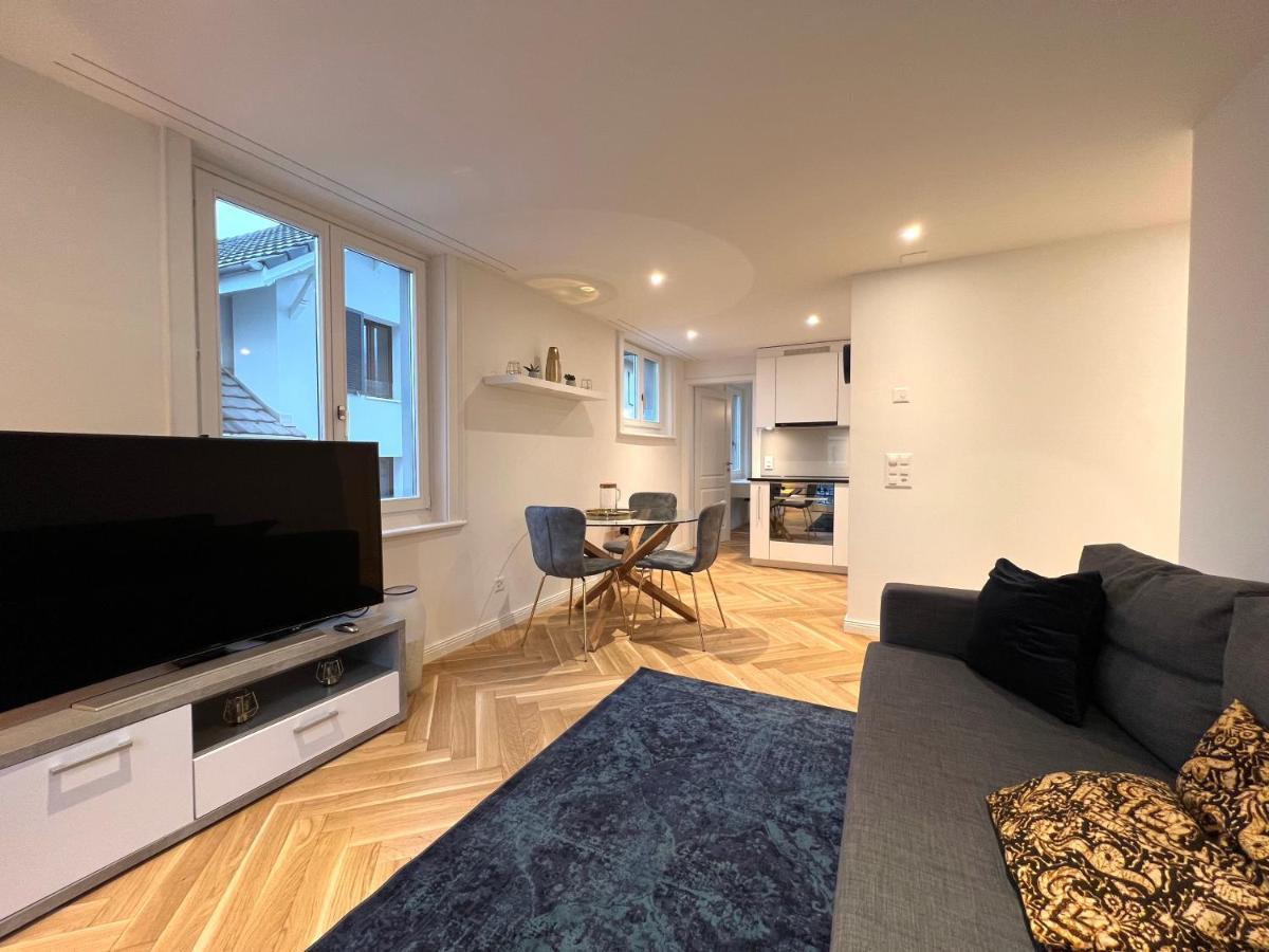 Modernes Apartment Am Fuss Des Pilatus - Skigebiet Hergiswil Exterior photo